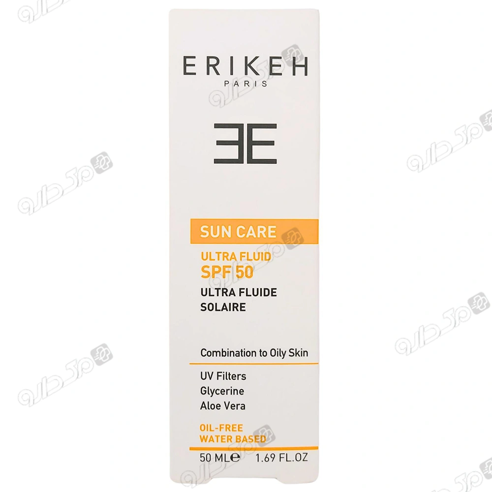 اولترا فلوئید ضد آفتاب بی رنگ و فاقد چربی اریکه